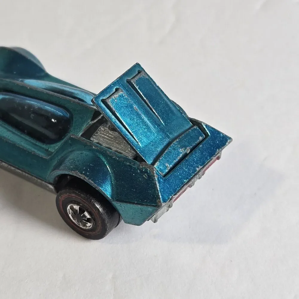 1971 Hot Wheels Redline Bugeye Aqua Spectraflame Hong Kong Diecast 1:64 Vintage